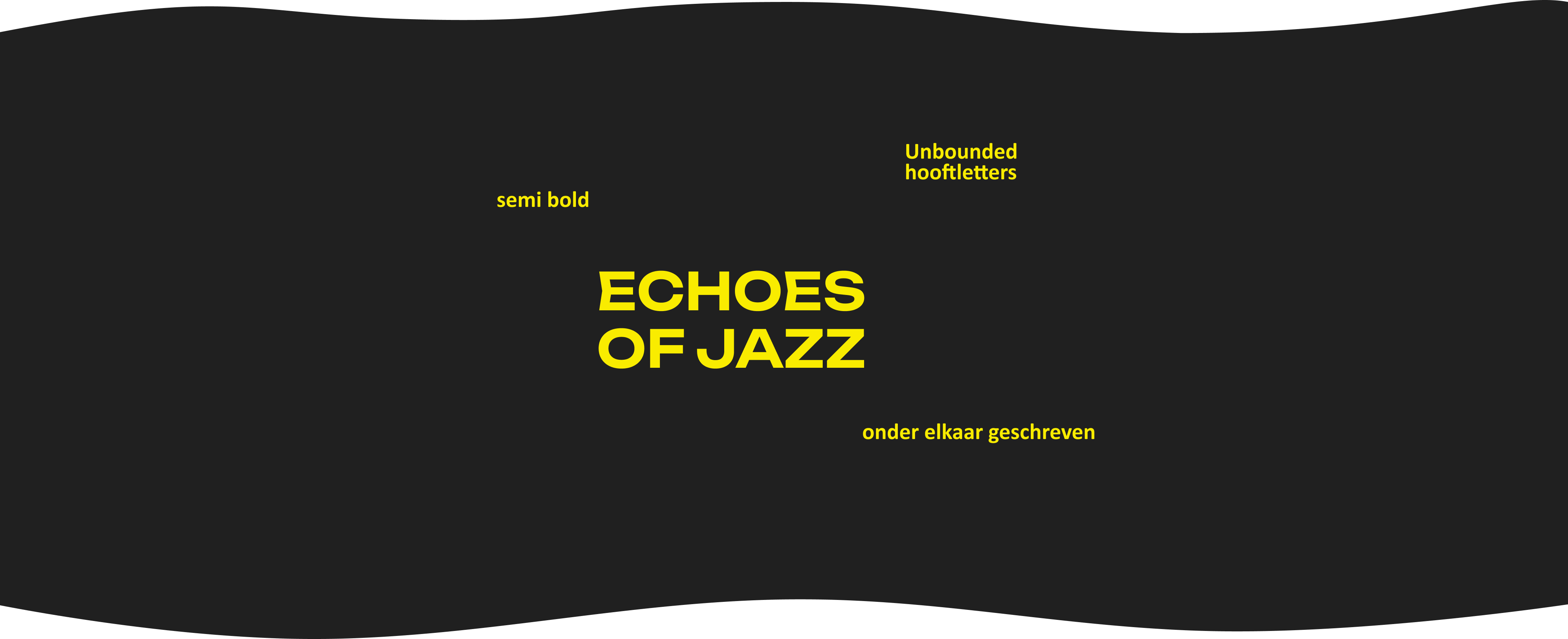 Echoes of jazz uitleg